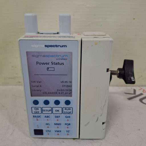Baxter Baxter Sigma Spectrum 6.05.14 with A/B/G/N Battery Infusion Pump Infusion Pump reLink Medical