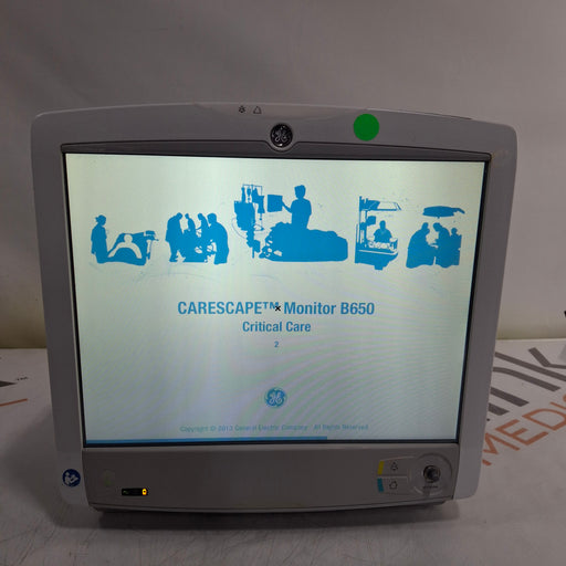 GE Healthcare GE Healthcare Carescape B650 Critical Care Patient Monitor Patient Monitors reLink Medical