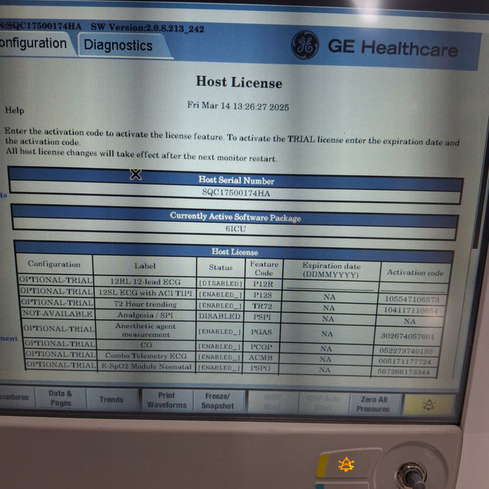 GE Healthcare GE Healthcare Carescape B650 Critical Care Patient Monitor Patient Monitors reLink Medical