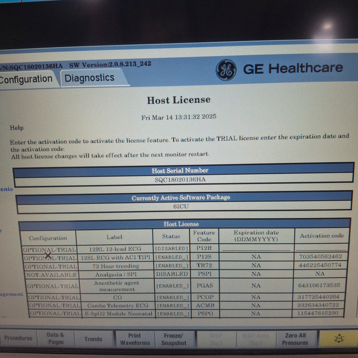 GE Healthcare GE Healthcare Carescape B650 Critical Care Patient Monitor Patient Monitors reLink Medical
