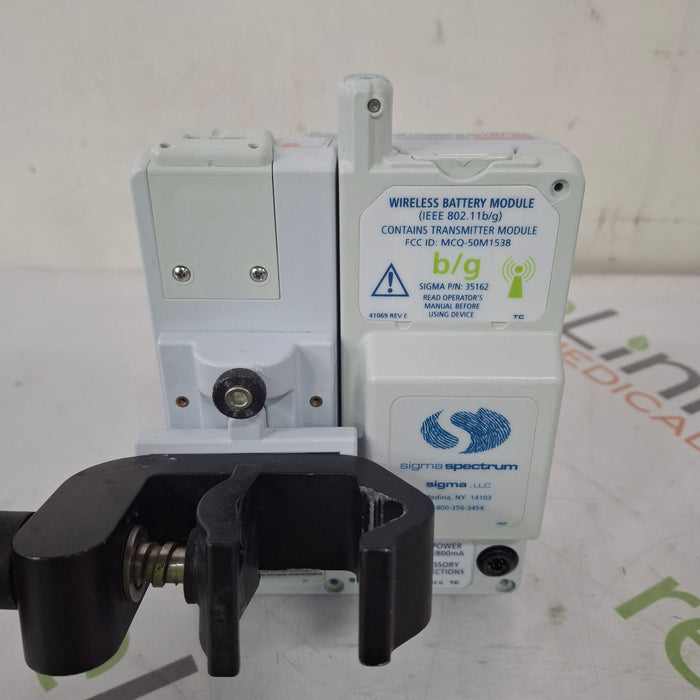 Baxter Sigma Spectrum 6.05.13 with B/G Battery Infusion Pump