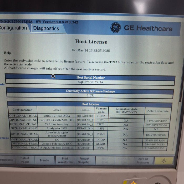 GE Healthcare GE Healthcare Carescape B650 Critical Care Patient Monitor Patient Monitors reLink Medical