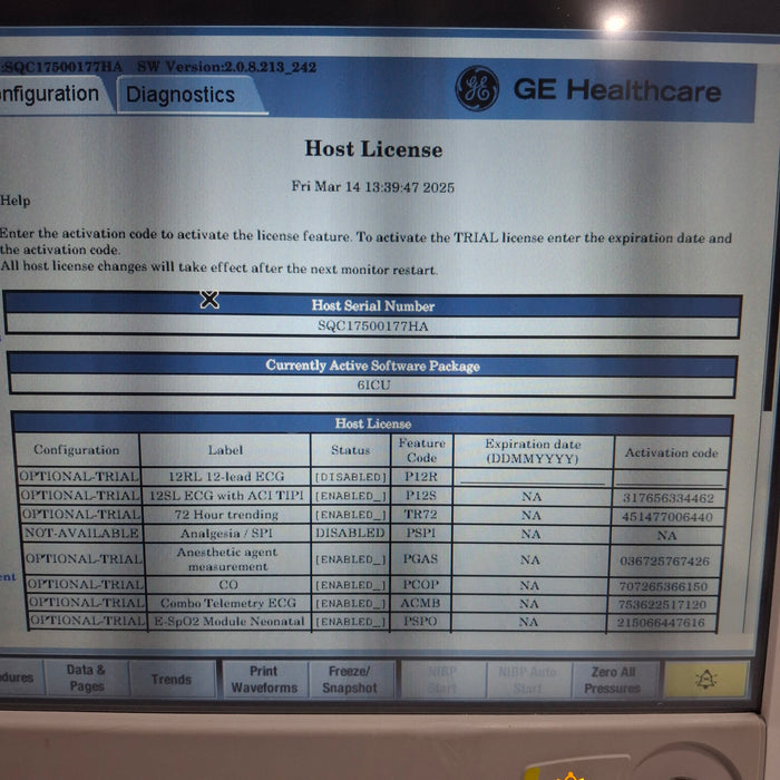 GE Healthcare GE Healthcare Carescape B650 Critical Care Patient Monitor Patient Monitors reLink Medical