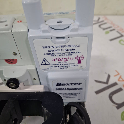 Baxter Baxter Sigma Spectrum 6.05.14 with A/B/G/N Battery Infusion Pump Infusion Pump reLink Medical