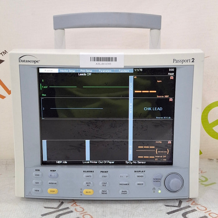 Datascope Passport 2 Patient Monitor