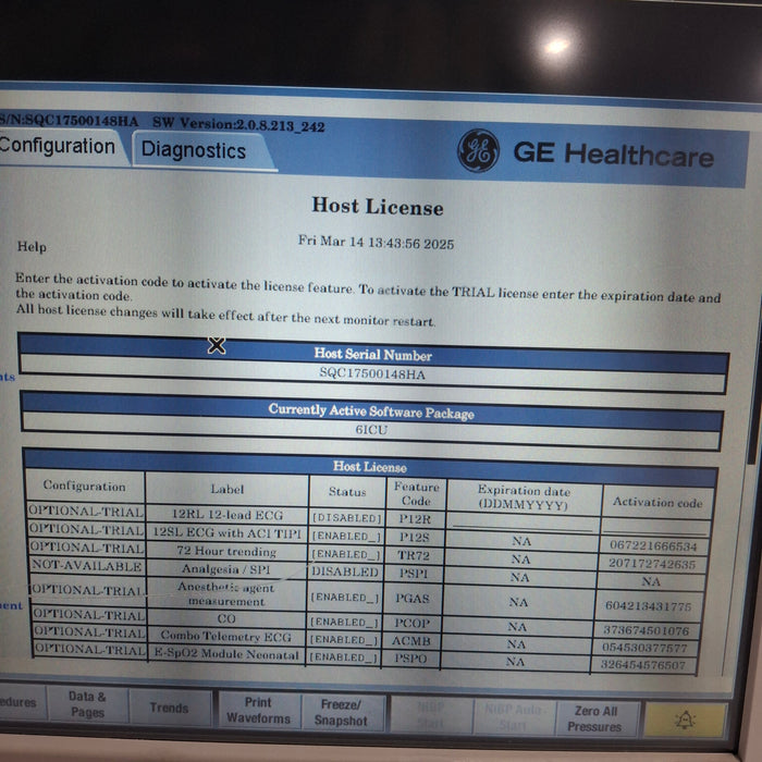 GE Healthcare GE Healthcare Carescape B650 Critical Care Patient Monitor Patient Monitors reLink Medical