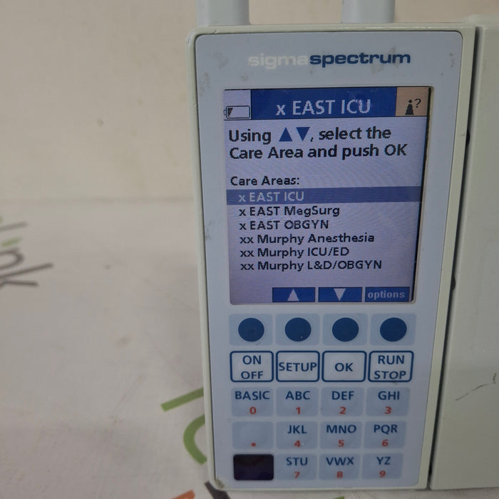 Baxter Baxter Sigma Spectrum 6.05.14 with A/B/G/N Battery Infusion Pump Infusion Pump reLink Medical
