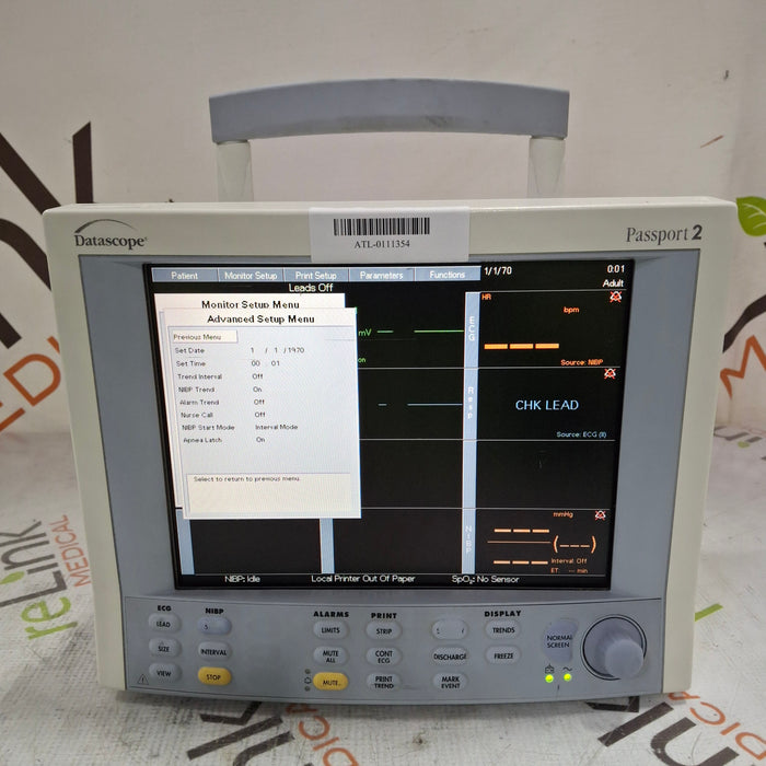 Datascope Passport 2 Patient Monitor