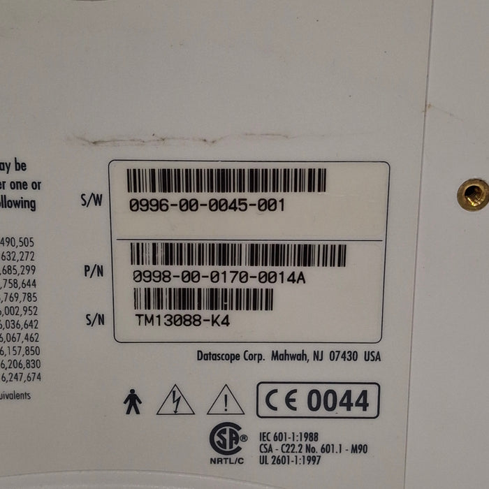 Datascope Passport 2 Patient Monitor