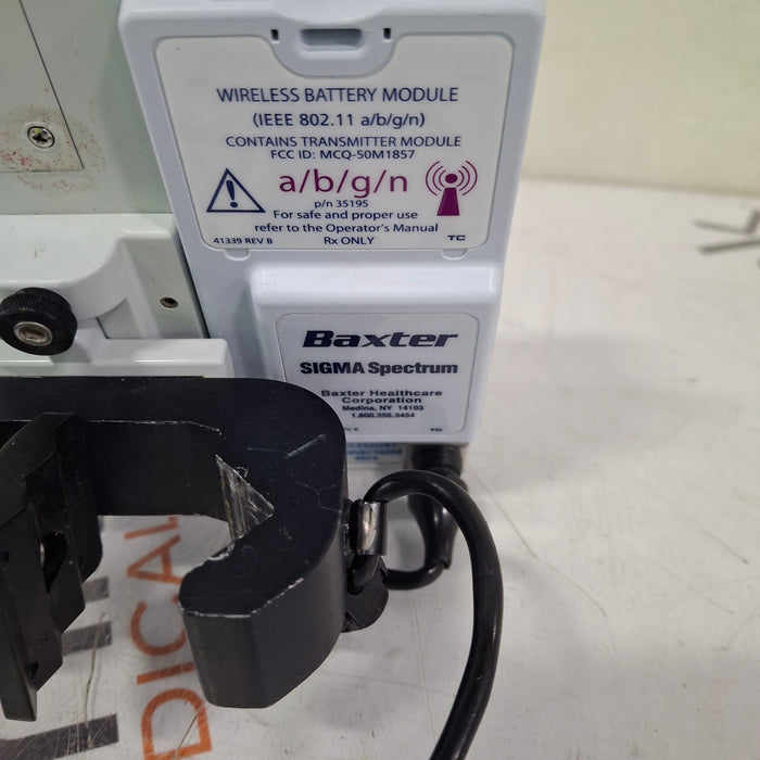 Baxter Baxter Sigma Spectrum 6.05.14 with A/B/G/N Battery Infusion Pump Infusion Pump reLink Medical