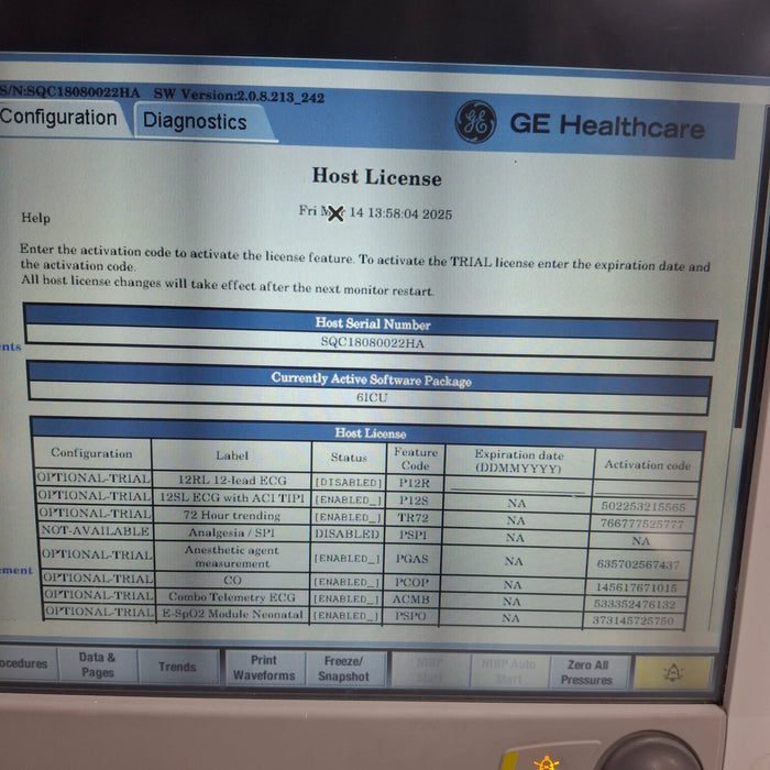 GE Healthcare GE Healthcare Carescape B650 Critical Care Patient Monitor Patient Monitors reLink Medical