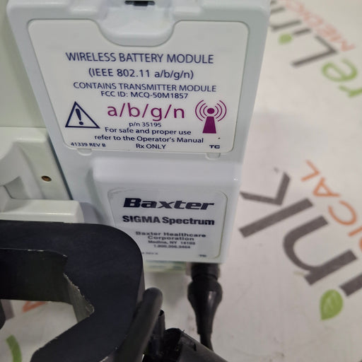 Baxter Baxter Sigma Spectrum 6.05.14 with A/B/G/N Battery Infusion Pump Infusion Pump reLink Medical
