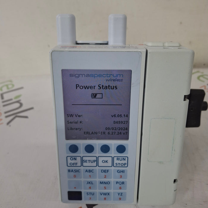 Baxter Baxter Sigma Spectrum 6.05.14 with A/B/G/N Battery Infusion Pump Infusion Pump reLink Medical