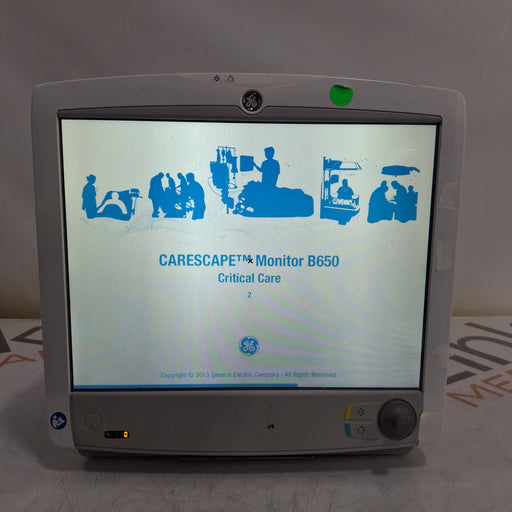 GE Healthcare GE Healthcare Carescape B650 Critical Care Patient Monitor Patient Monitors reLink Medical