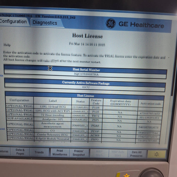 GE Healthcare GE Healthcare Carescape B650 Critical Care Patient Monitor Patient Monitors reLink Medical