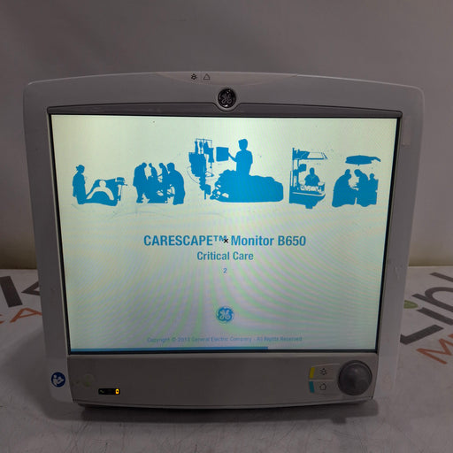 GE Healthcare GE Healthcare Carescape B650 Critical Care Patient Monitor Patient Monitors reLink Medical