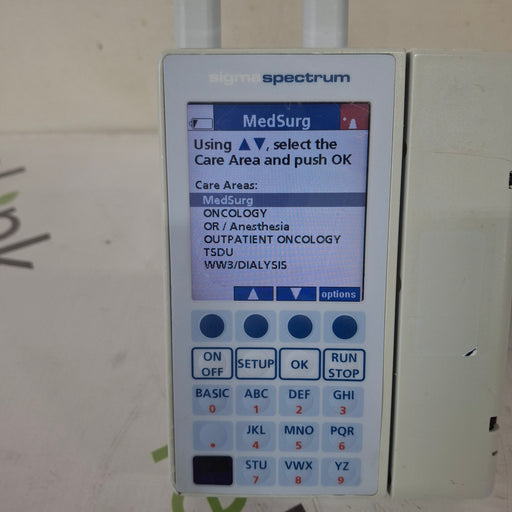 Baxter Baxter Sigma Spectrum 6.05.14 with A/B/G/N Battery Infusion Pump Infusion Pump reLink Medical