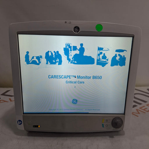 GE Healthcare GE Healthcare Carescape B650 Critical Care Patient Monitor Patient Monitors reLink Medical