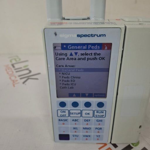 Baxter Baxter Sigma Spectrum 6.05.14 with A/B/G/N Battery Infusion Pump Infusion Pump reLink Medical
