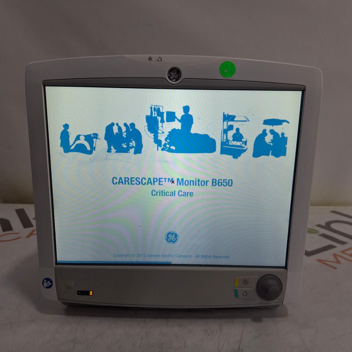 GE Healthcare GE Healthcare Carescape B650 Critical Care Patient Monitor Patient Monitors reLink Medical