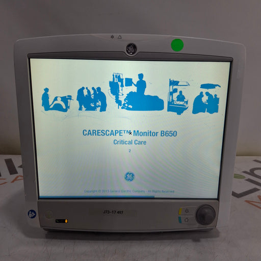 GE Healthcare GE Healthcare Carescape B650 Critical Care Patient Monitor Patient Monitors reLink Medical