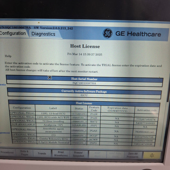 GE Healthcare GE Healthcare Carescape B650 Critical Care Patient Monitor Patient Monitors reLink Medical