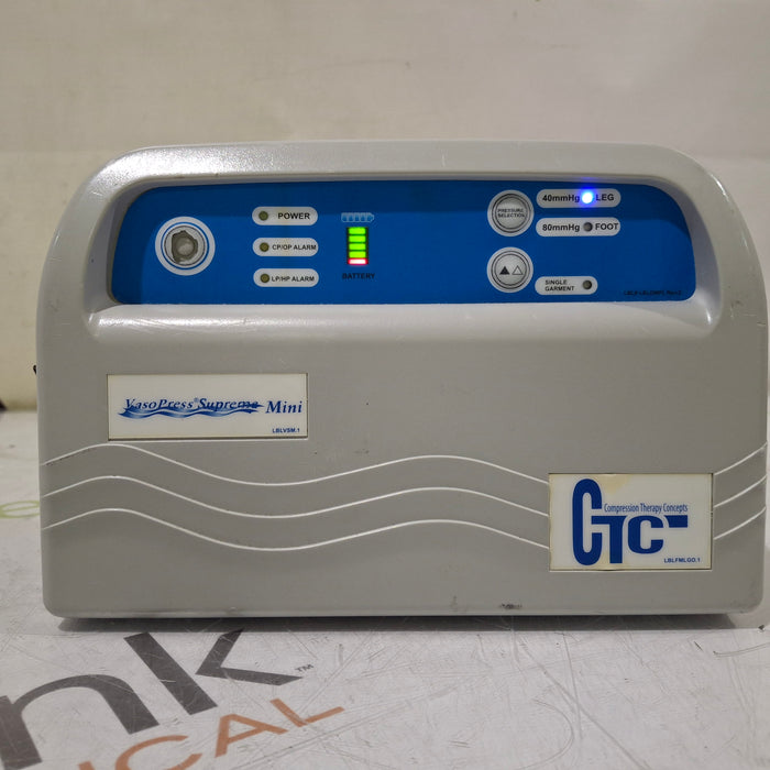 CTC CTC VasoPress Supreme Mini VP500DM Pump Surgical Equipment reLink Medical