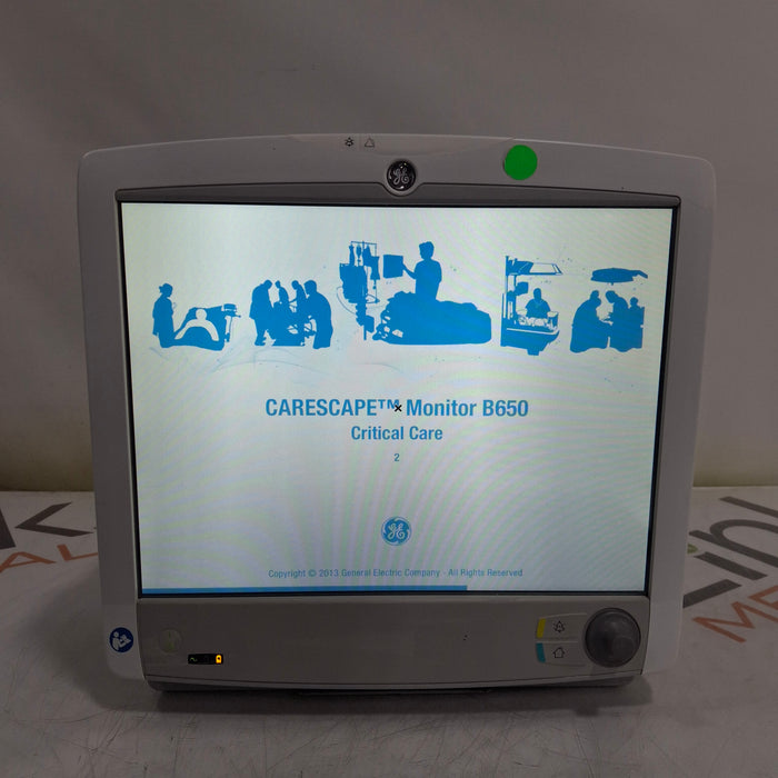 GE Healthcare GE Healthcare Carescape B650 Critical Care Patient Monitor Patient Monitors reLink Medical