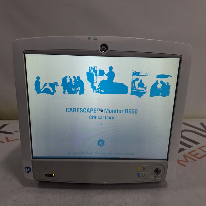 GE Healthcare GE Healthcare Carescape B650 Critical Care Patient Monitor Patient Monitors reLink Medical
