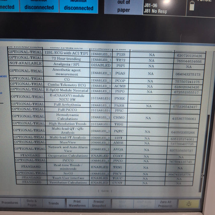 GE Healthcare GE Healthcare Carescape B650 Critical Care Patient Monitor Patient Monitors reLink Medical