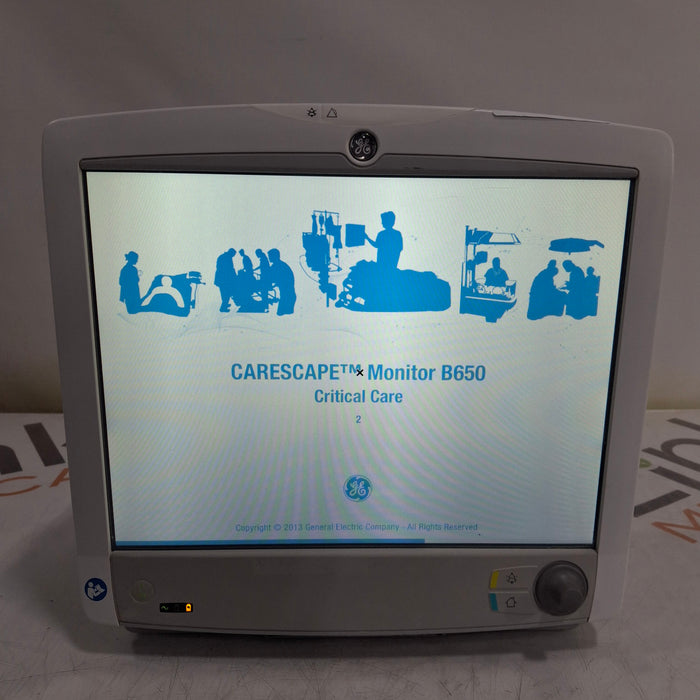 GE Healthcare GE Healthcare Carescape B650 Critical Care Patient Monitor Patient Monitors reLink Medical