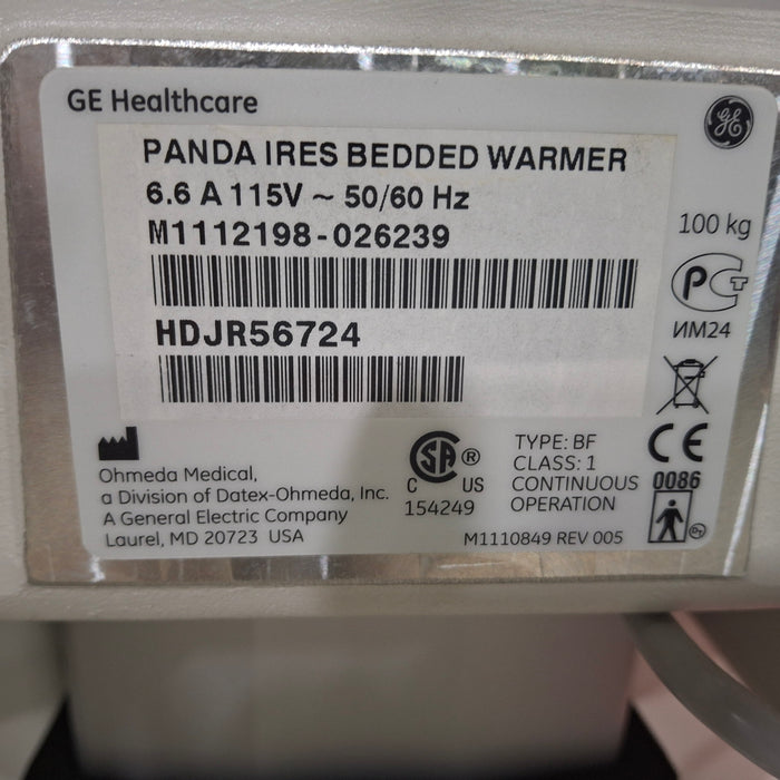 GE Healthcare GE Healthcare Panda IRES Infant Warmer Infant Warmers and Incubators reLink Medical