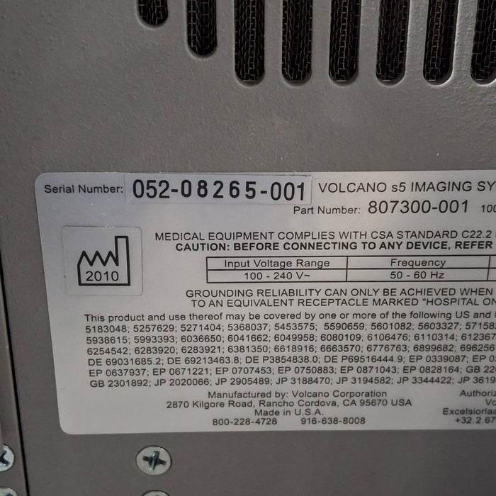 Philips Philips Volcano s5 Imaging System Ultrasound reLink Medical