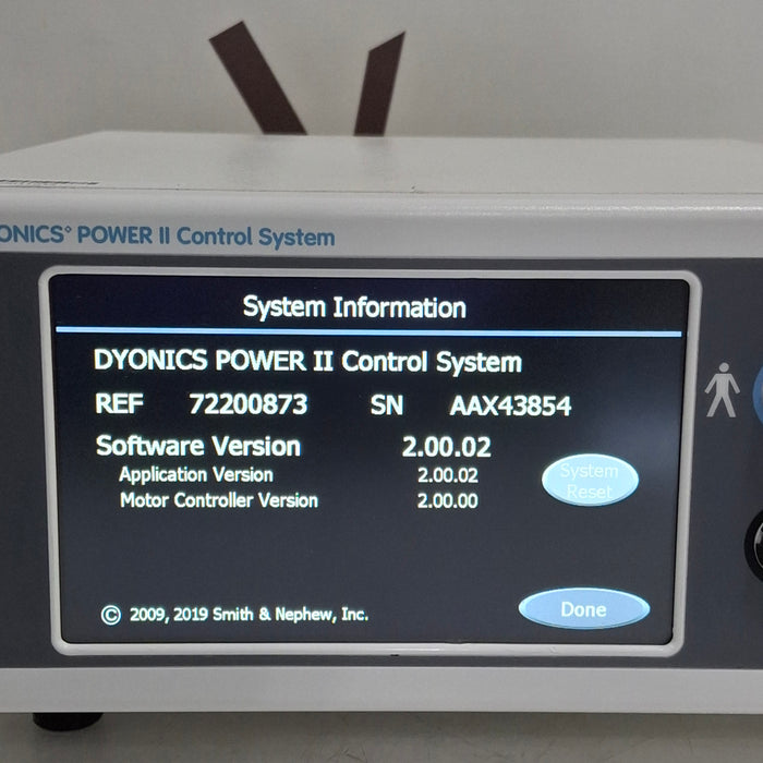 Smith & Nephew Smith & Nephew Dyonics Power II Shaver Control Unit Surgical Equipment reLink Medical