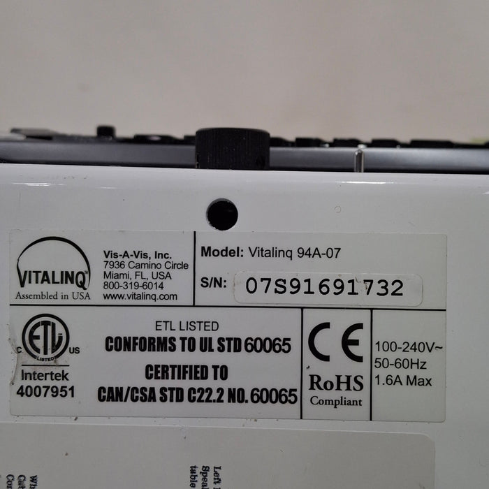 GE Healthcare VIS-A-VIS Vitaliq Vitaling Intercom System