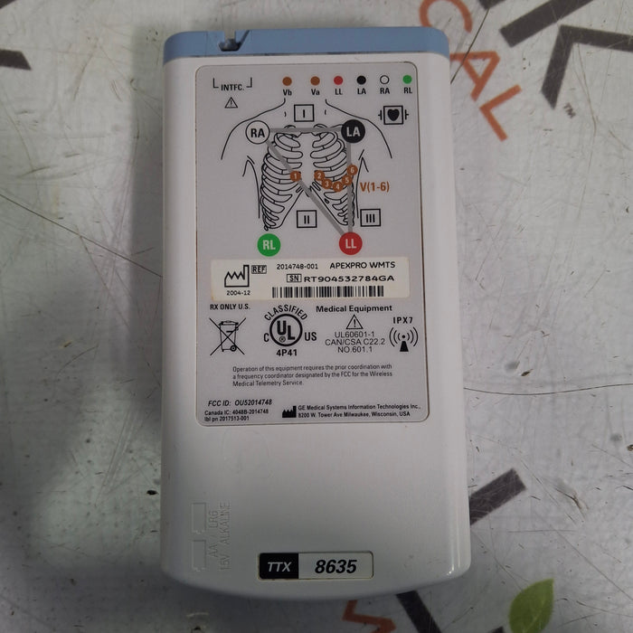 GE Healthcare GE Healthcare ApexPro CH Telemetry Transmitter Patient Monitors reLink Medical