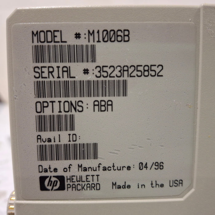 Philips Philips M1006B Single Parameter IBP Module Patient Monitors reLink Medical