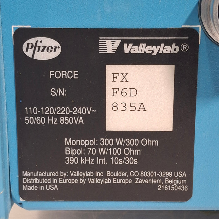 Valleylab Valleylab Force FX Electrosurgical Unit Electrosurgical Units reLink Medical