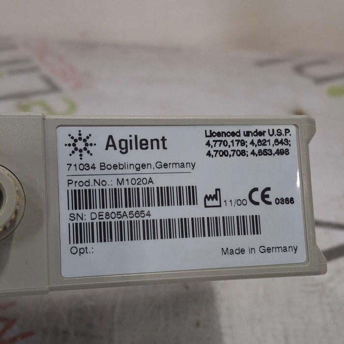 Hewlett Packard M1020A SpO2/PLETH Single Parameter Module