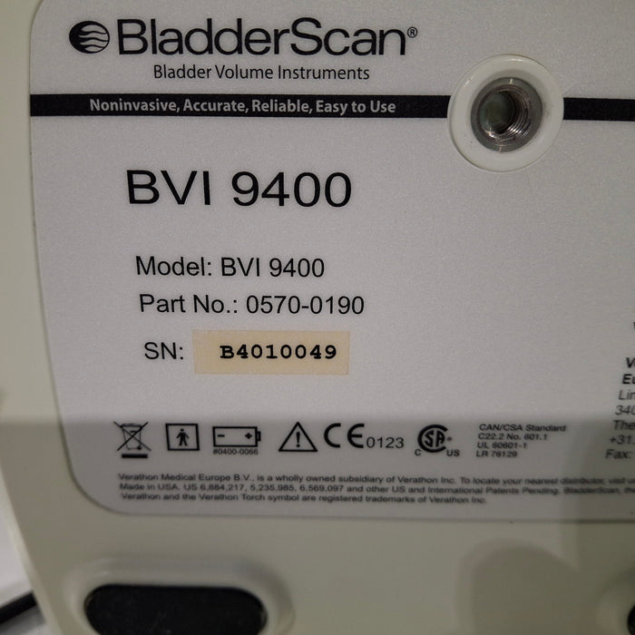 Verathon Medical, Inc Verathon Medical, Inc BVI 9400 Bladderscan Surgical Equipment reLink Medical