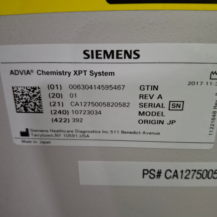Siemens Siemens Advia Chemistry XPT Immunoassay System Clinical Lab reLink Medical