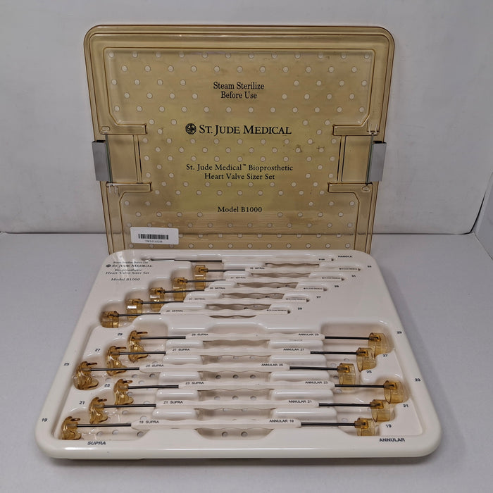 St. Jude Medical, Inc. St. Jude Medical, Inc. B1000 Bioprosthetic Heart Valve Sizer Set Surgical Sets reLink Medical