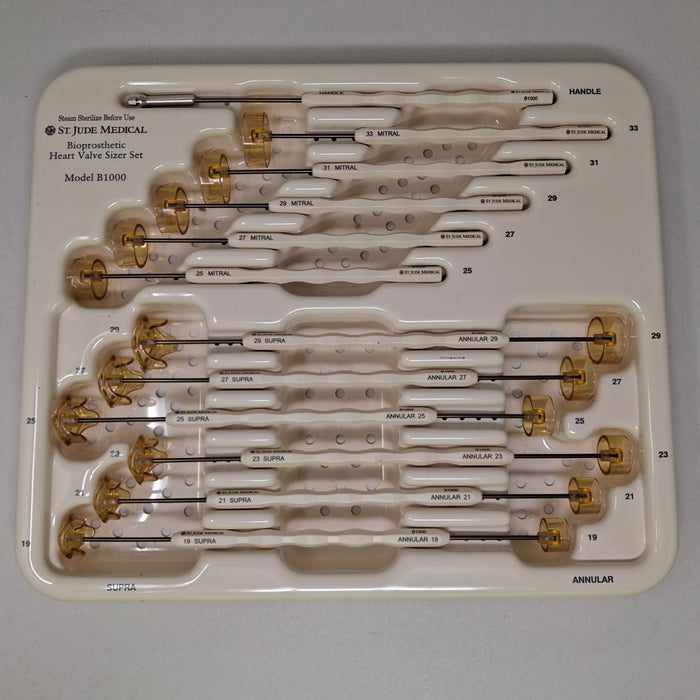 St. Jude Medical, Inc. St. Jude Medical, Inc. B1000 Bioprosthetic Heart Valve Sizer Set Surgical Sets reLink Medical