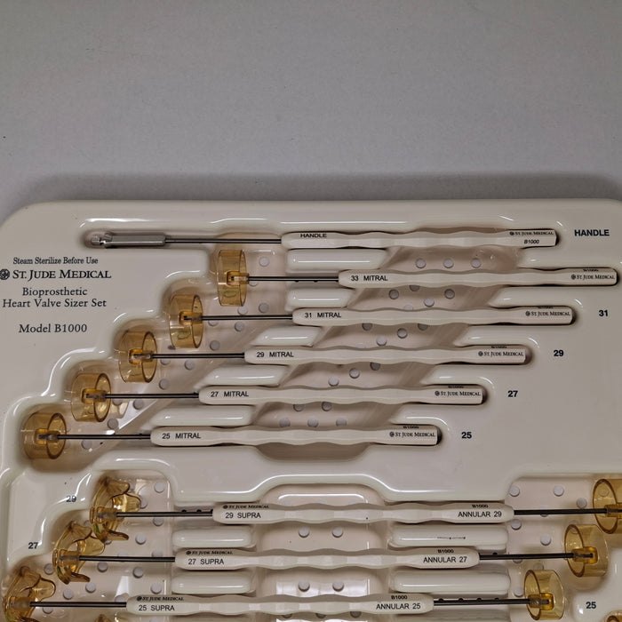 St. Jude Medical, Inc. St. Jude Medical, Inc. B1000 Bioprosthetic Heart Valve Sizer Set Surgical Sets reLink Medical