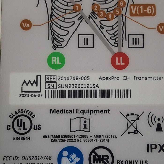 GE Healthcare GE Healthcare ApexPro CH Telemetry Transmitter Patient Monitors reLink Medical