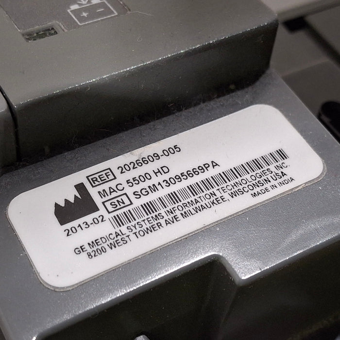 GE Healthcare GE Healthcare MAC 5500 HD ECG without CAM Module Cardiology reLink Medical