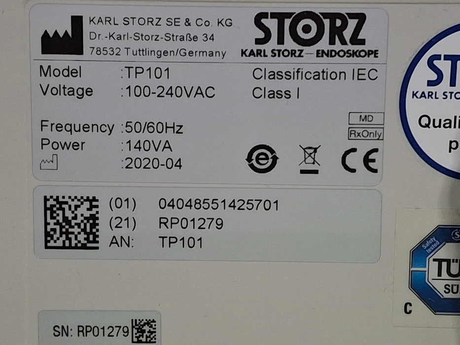 Karl Storz Karl Storz Tele Pack X TP101 Endoscopic Video Unit Rigid Endoscopy reLink Medical