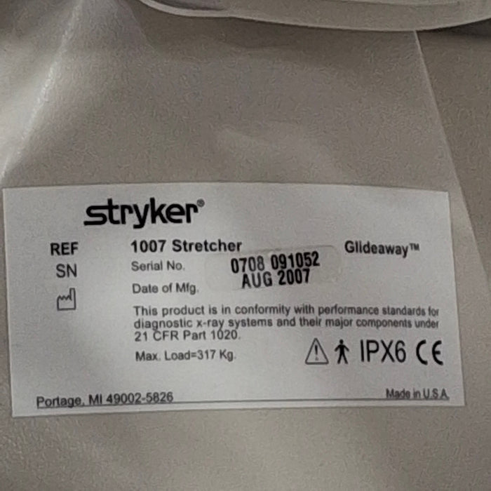 Stryker Stryker 1007 Stretcher Beds & Stretchers reLink Medical