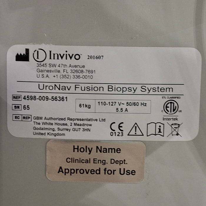 Invivo MDE UroNav MR/Ultrasound System