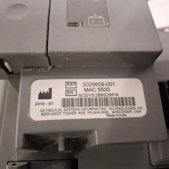 GE Healthcare GE Healthcare MAC 5500 ECG without CAM Module Cardiology reLink Medical
